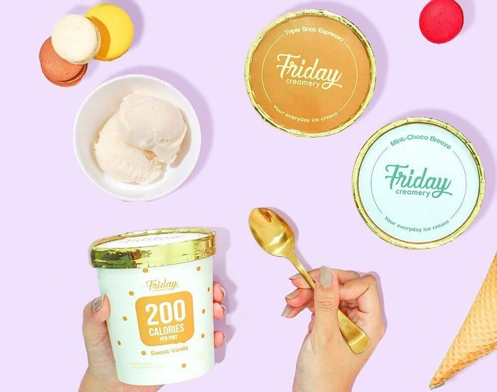 Friday Creamery, Ciptakan Cita Rasa Es Krim Rendah Kalori